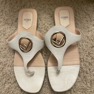 F is for Fendi sandals